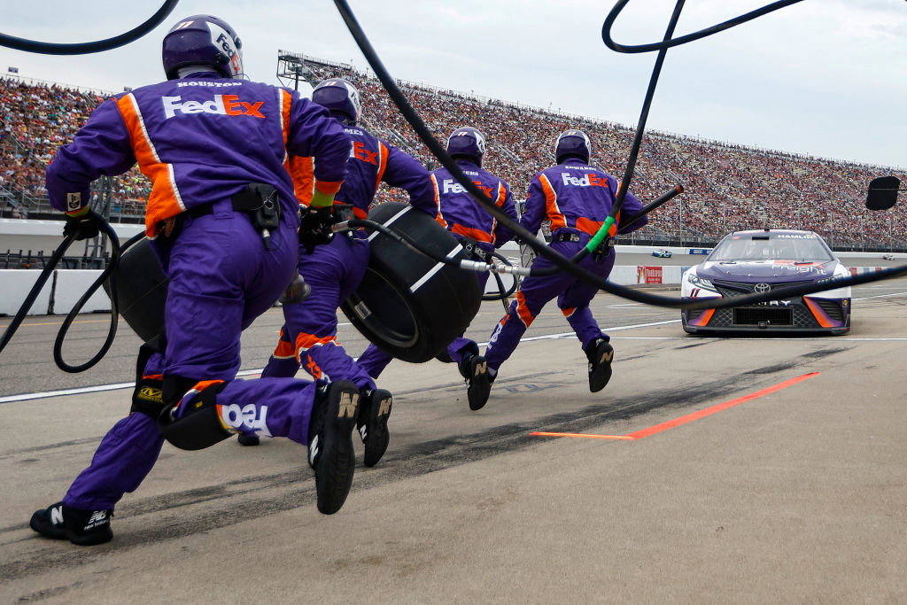 NASCAR at Talladega: Denny Hamlin, Joe Gibbs Remaining Patient in Playoffs
